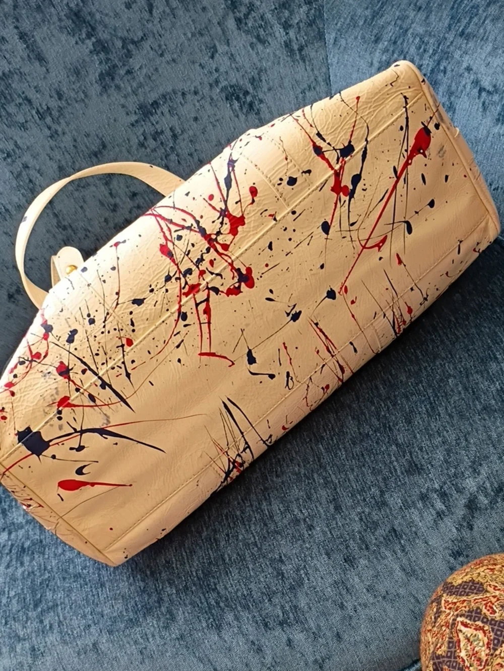 White Patent Leather Fendi Bag - Picture 8 of 14